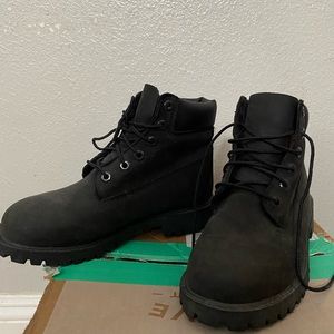 Black Timberland Boots